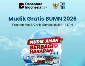 Mudik Gratis BUMN 2026 Hadir Kembali, Pendaftaran Dibuka 12 Februari