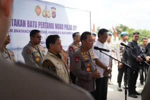 Groundbreaking Gedung Mapolda DIY, ADHI Karya Dukung Transformasi Sistem Keamanan Modern Di Yogyakarta
