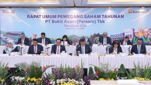 RUPST PTBA Setujui Dividen Rp1,32 Triliun, Perkuat Struktur Bisnis dan Tata Kelola.