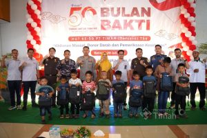Bulan Bakti HUT ke-50 PT TIMAH Sambangi Belinyu, 384 Warga Nikmati Layanan Sosial dan Kesehatan